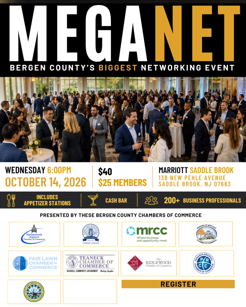 MEGANET Bergen County's Biggest Networking Event