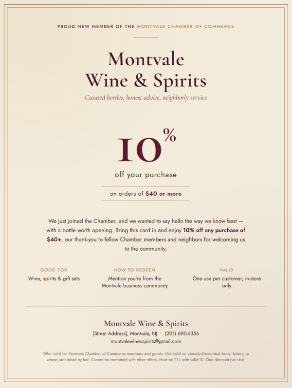 Montvale Wine & Spirits